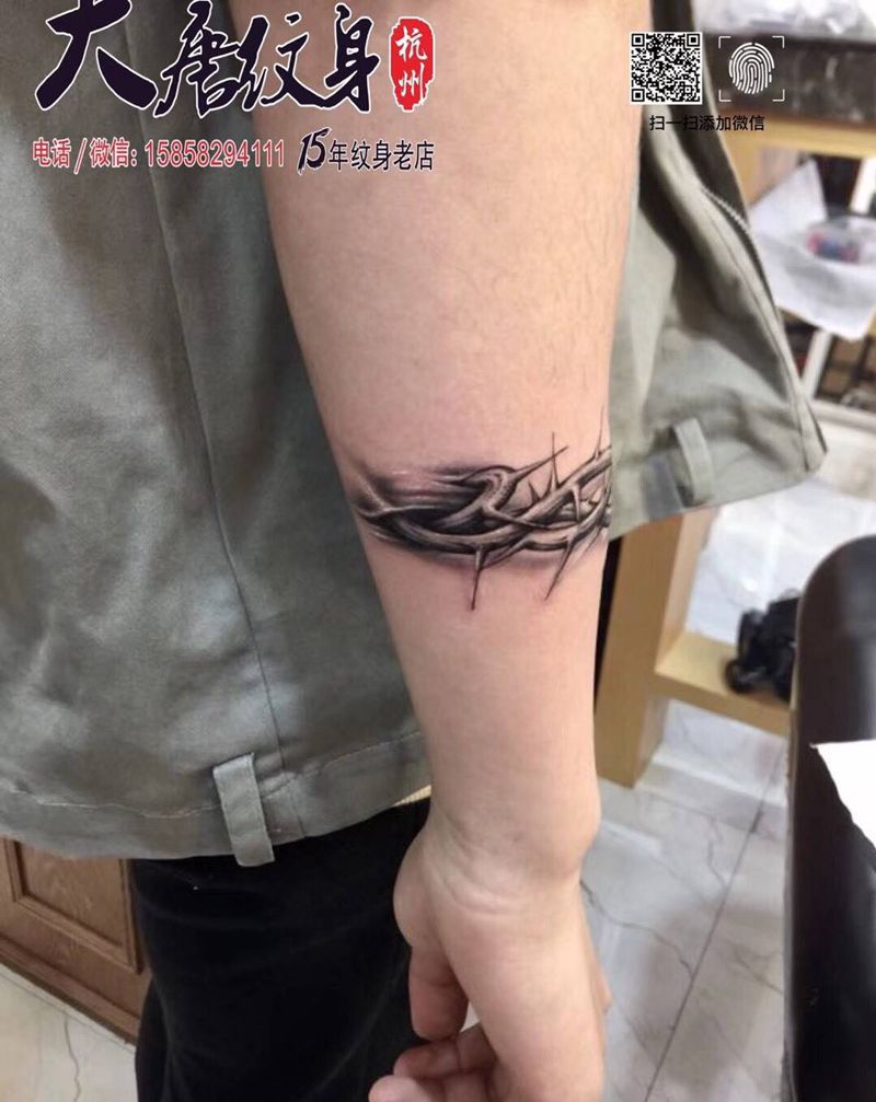 荆棘纹身图片