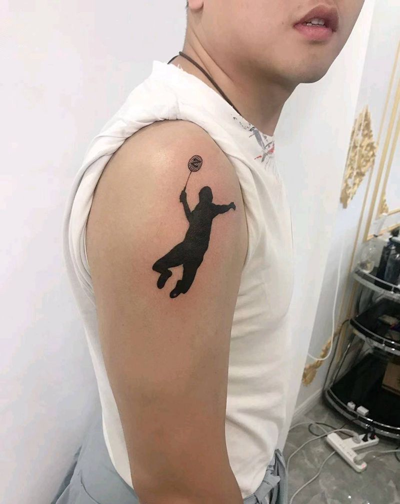 情侣设计款纹身图片_手臂肩部图腾小清新纹身图案