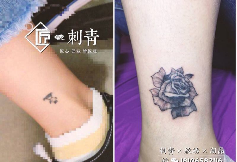小图遮盖纹身图片