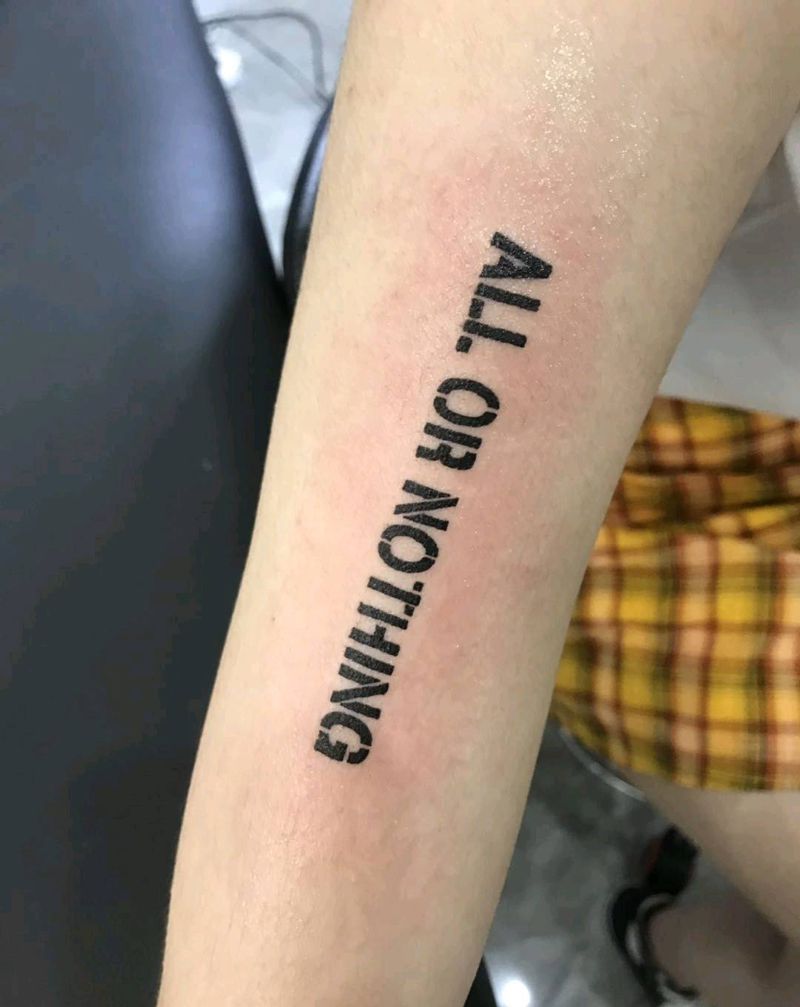 英文纹身图片_手臂小清新纹身图案