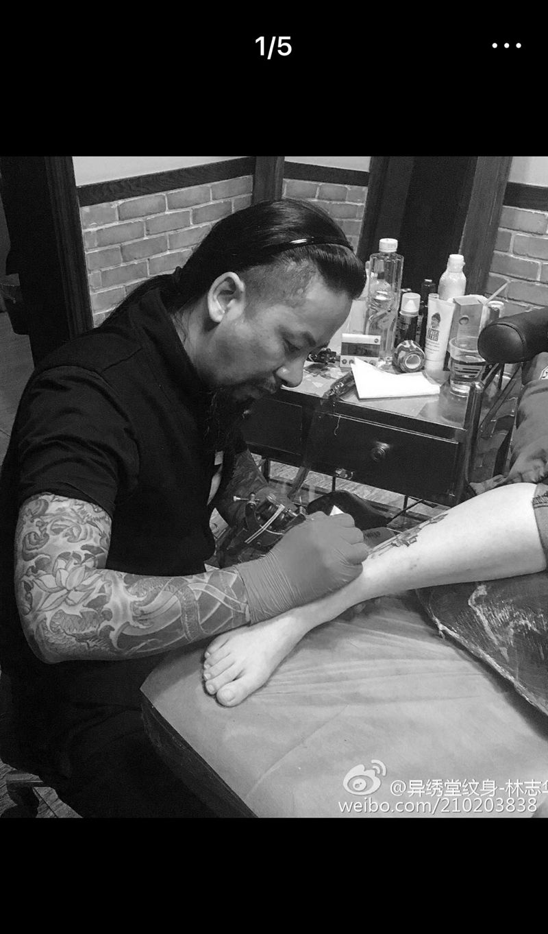 工作生活纹身图片_人物原创欧美传统动物鬼神静物植物宗教写实纹身图案