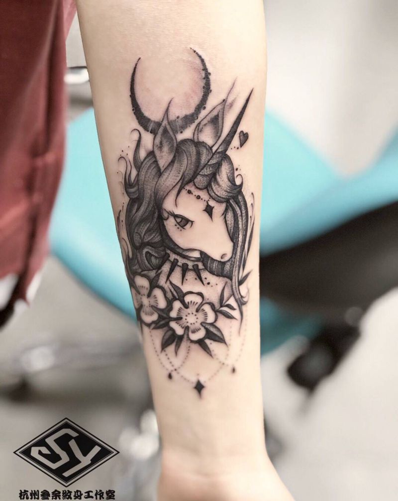 小清新纹身图片
