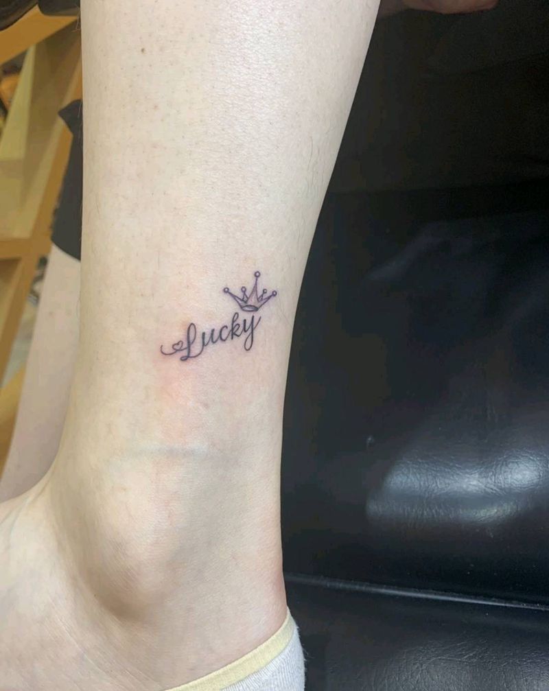 小清新纹身图片_脚部小清新纹身图案