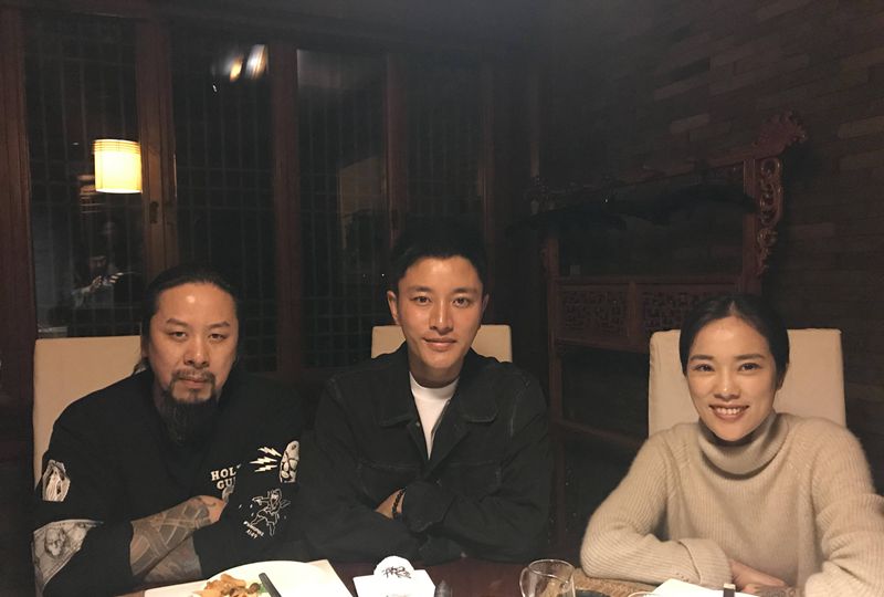 闲聚西湖纹身图片_名人到访纹身图案