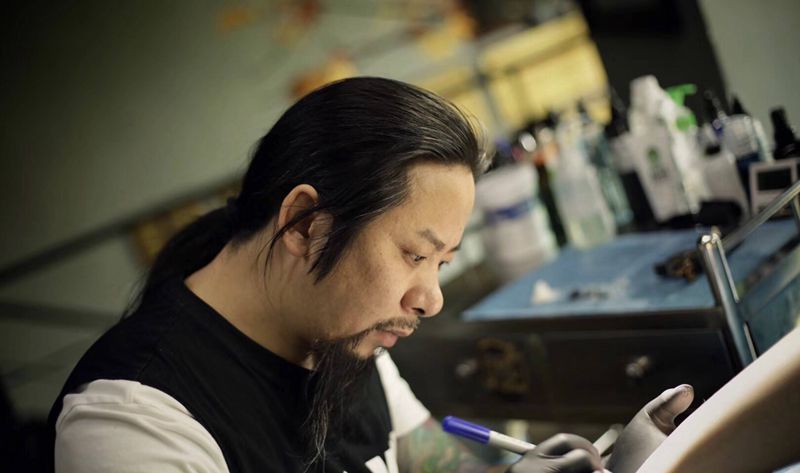 忙碌的每一天纹身图片