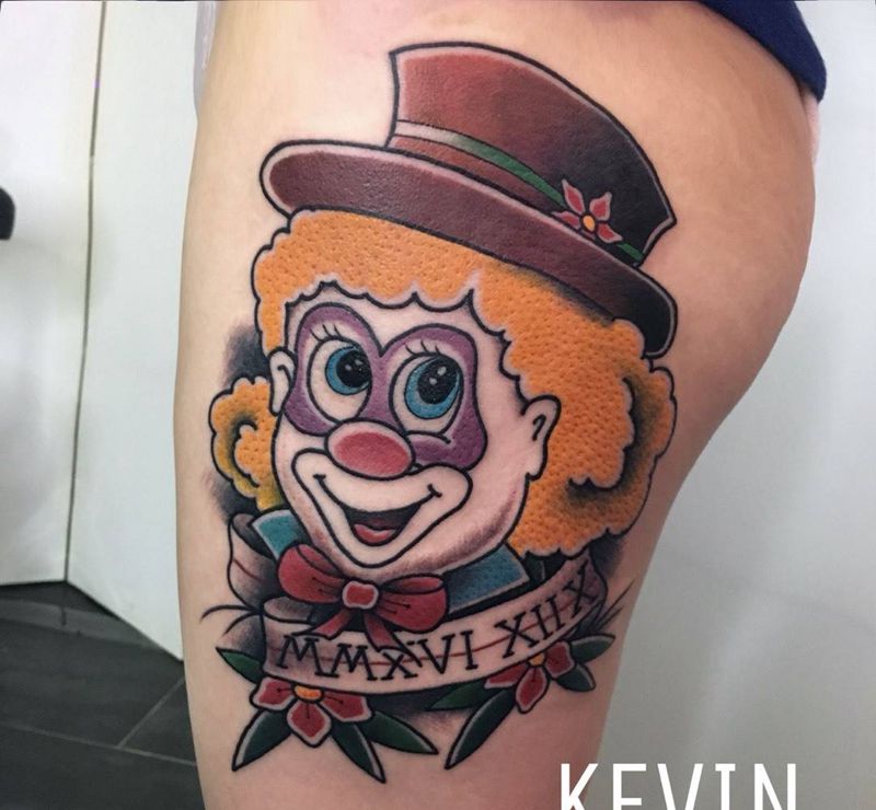 小丑纹身图片