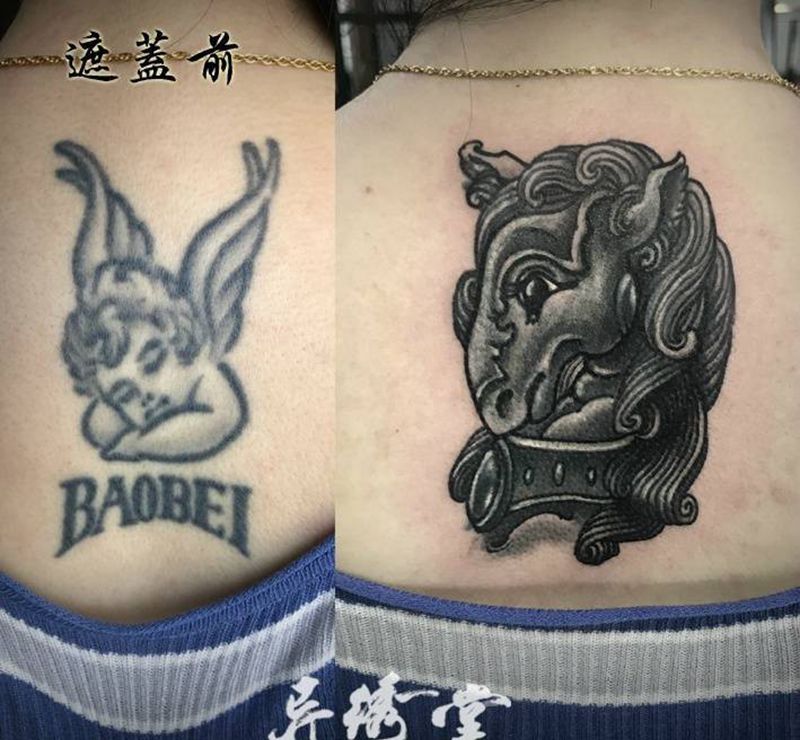 遮盖纹身纹身图片_颈部肩部胸部腹部背部臀部手臂腰部腿部手部纹身图案