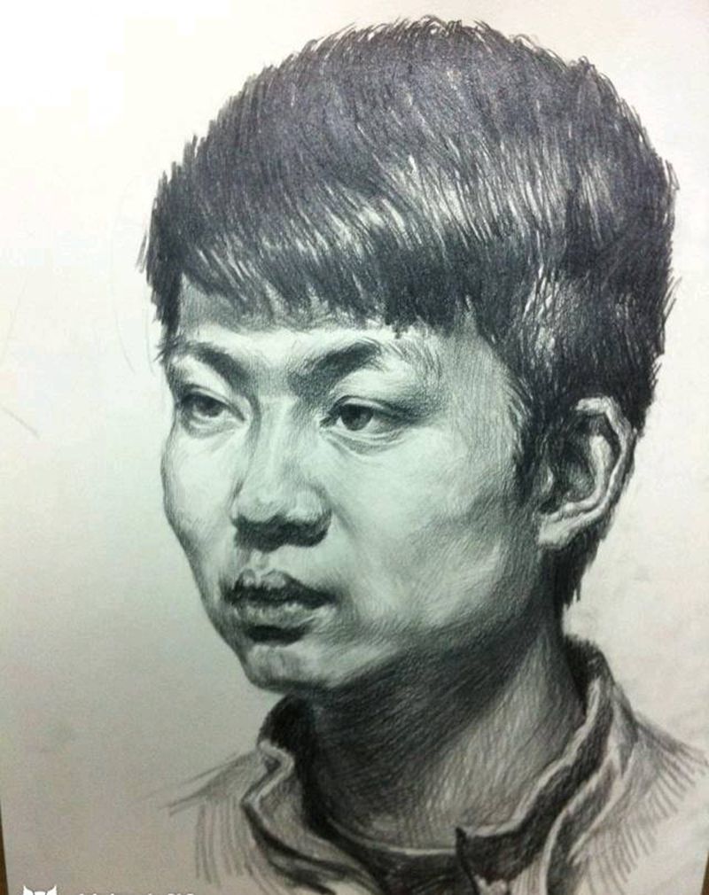 素描和水粉纹身图片_欧美写实纹身图案