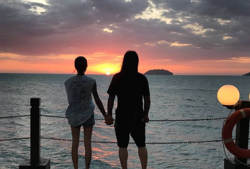 此刻让时间停止吧纹身图片_脚部情侣植物臀部手臂腹部颈部几何手部腿部纹身图案