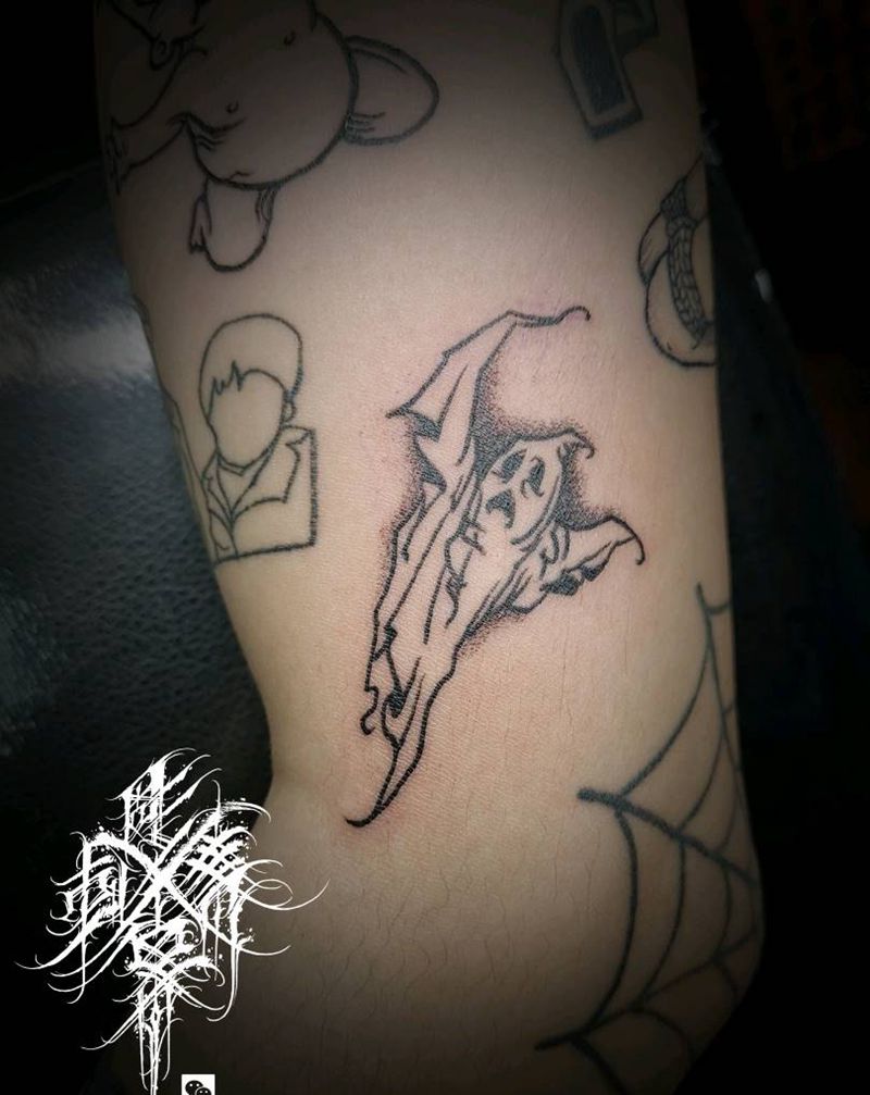 小清新纹身图片_手臂几何纹身图案