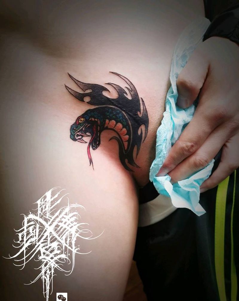 腹部疤痕遮盖纹身图片_腹部疤痕遮盖纹身图案