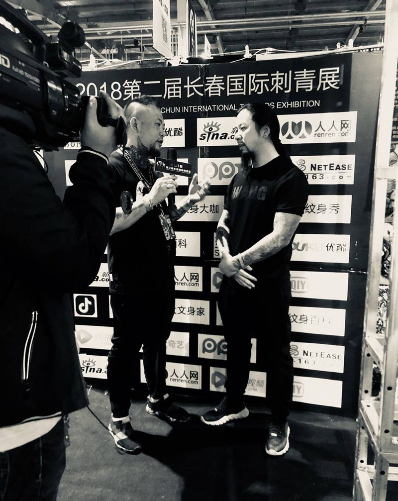 展会 聚会纹身图片_成品手稿插画颈部肩部胸部腹部腰部臀部背部纹身图案