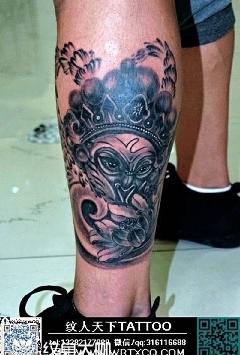 齐天大神纹身图片