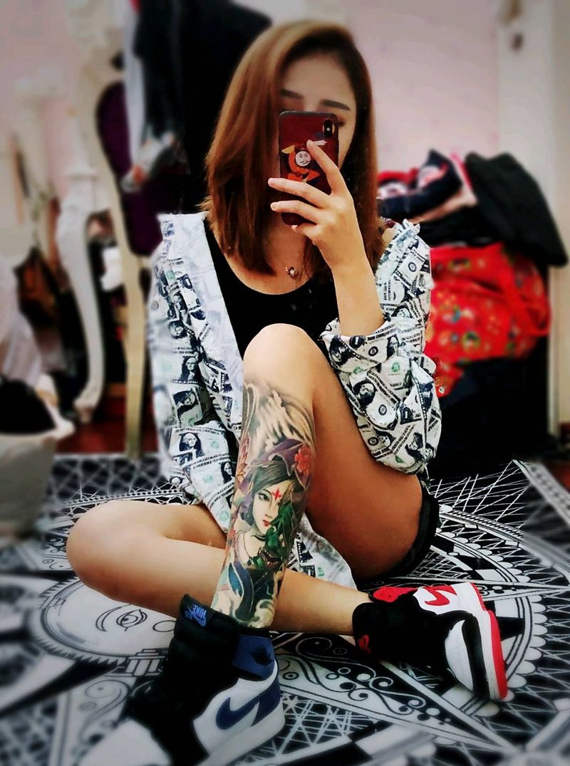 买家秀   艺妓  般若纹身图片