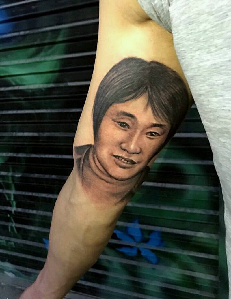 百善孝为先纹身图片