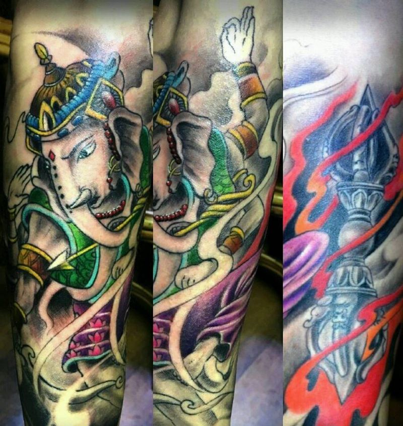 花臂纹身纹身图片