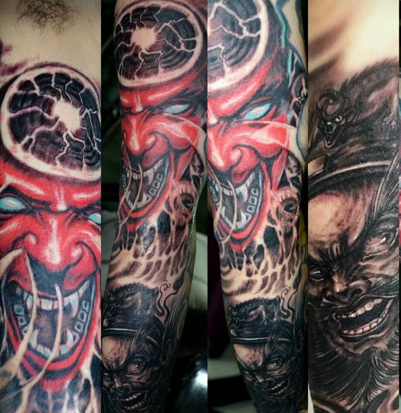 花臂纹身纹身图片