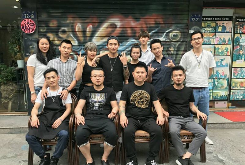 纹身团队纹身图片