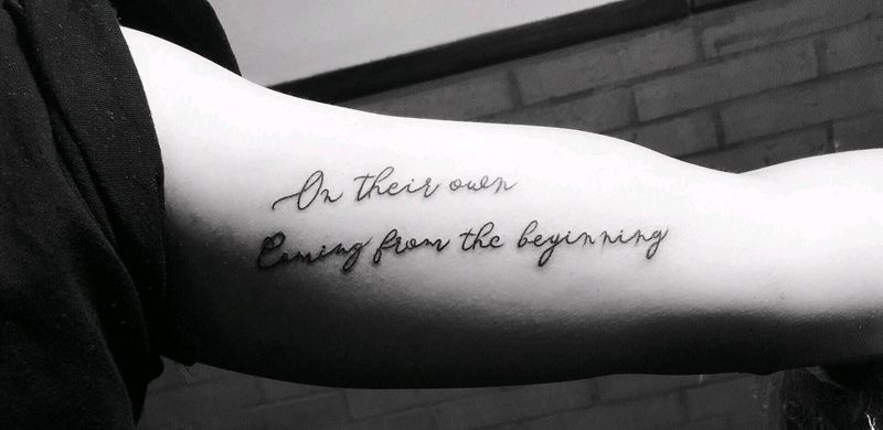 英文字母纹身纹身图片