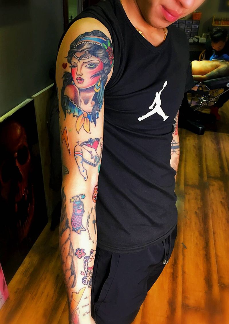 school纹身纹身图片