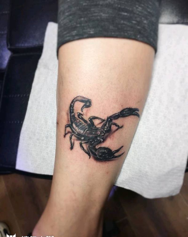 蝎子纹身纹身图片