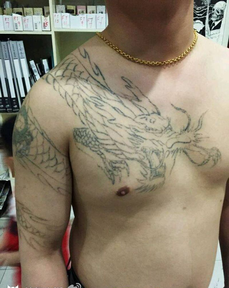 遮盖纹身纹身图片