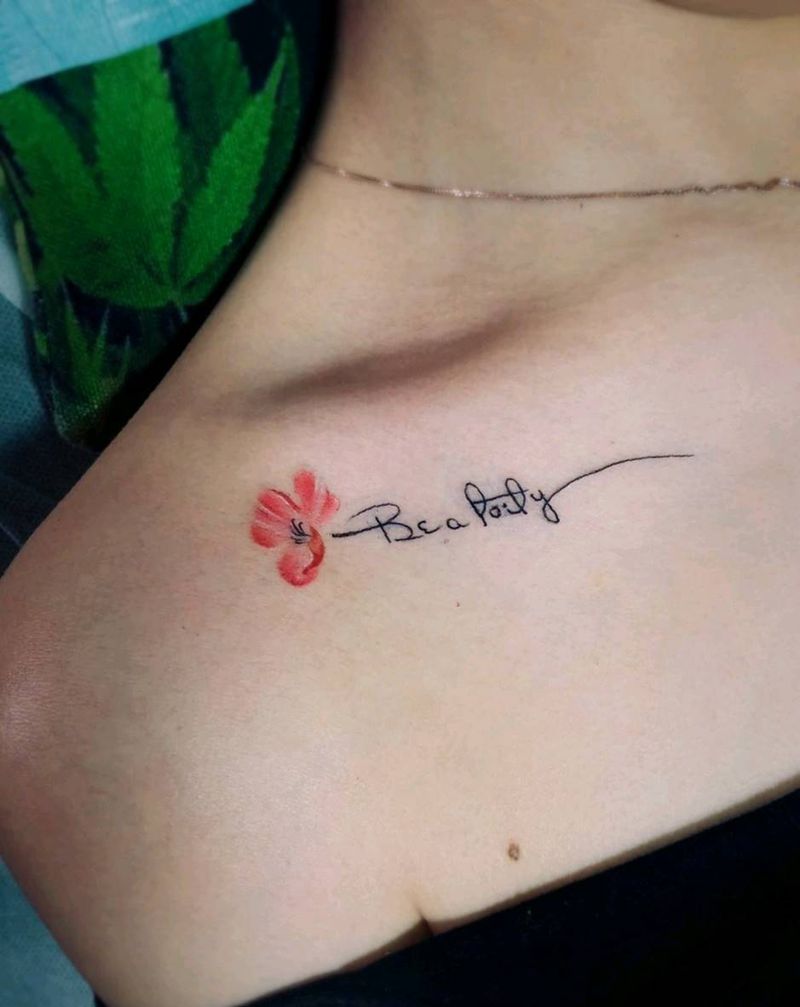 锁骨纹身   性感纹身纹身图片_胸部纹身图案