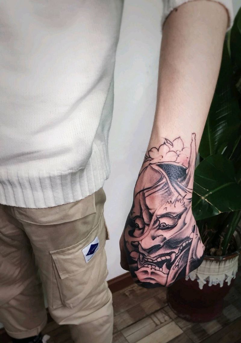 手面纹身纹身图片