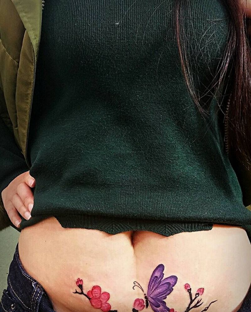 遮盖纹身   美女纹身纹身图片