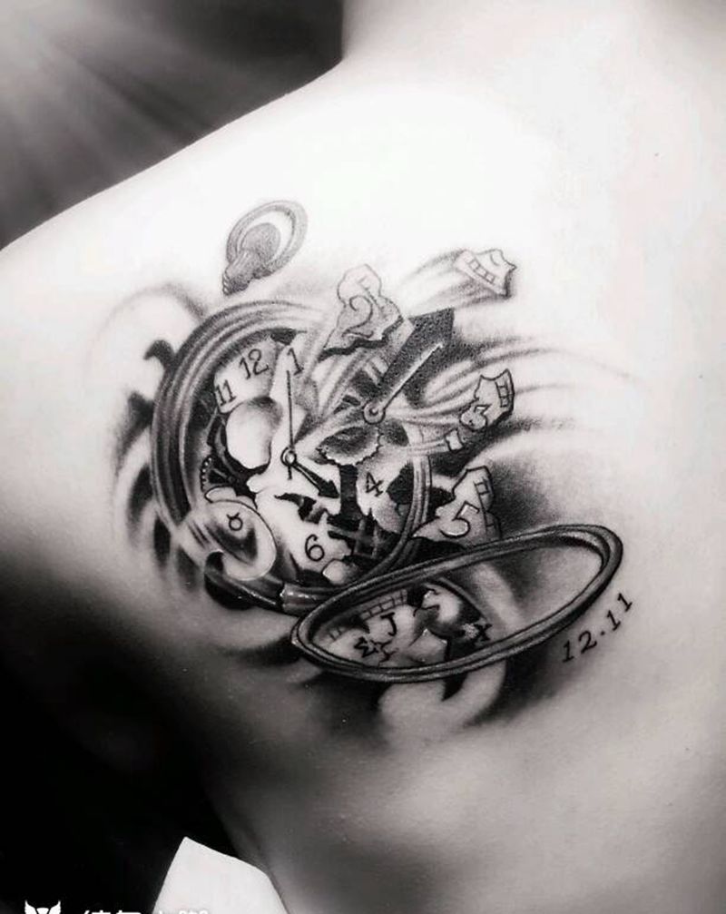 肩部纹身纹身图片