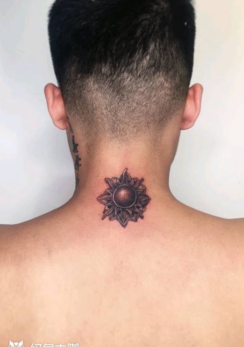 颈部纹身纹身图片_颈部纹身图案