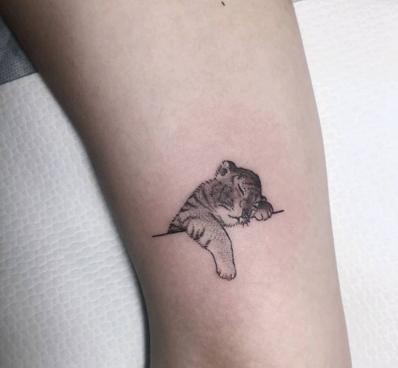 小清新纹身图片_手臂纹身图案