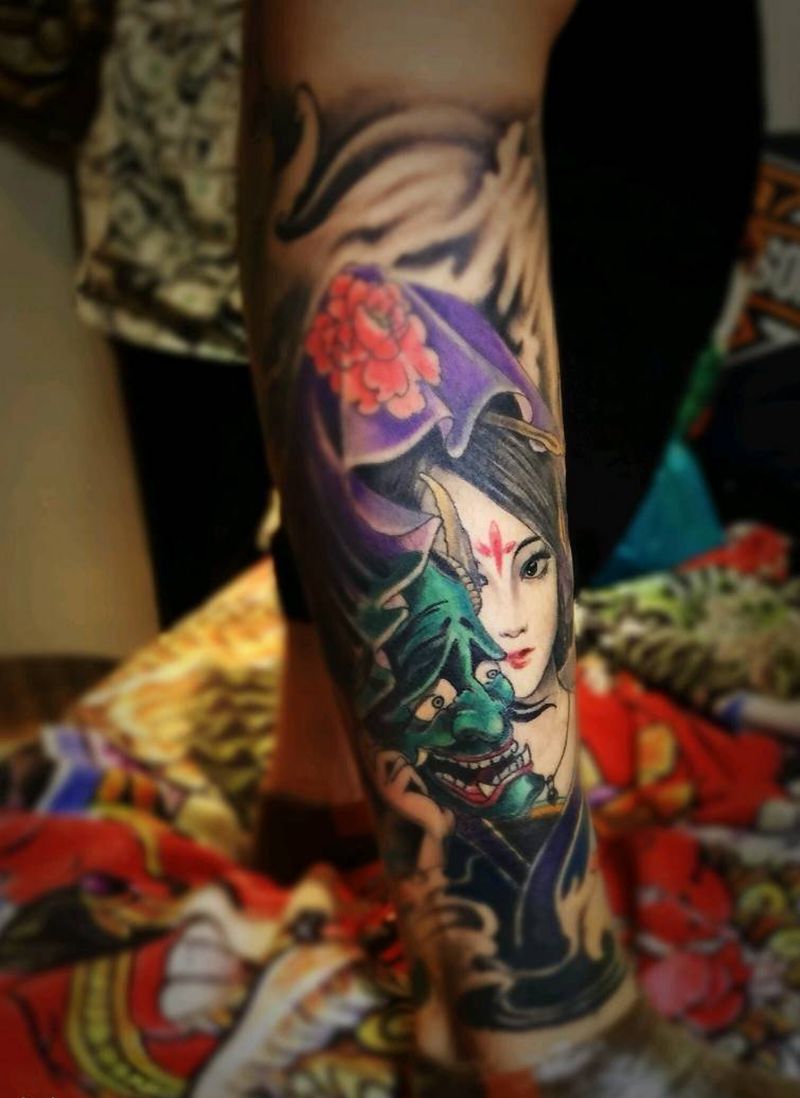 包小腿纹身纹身图片