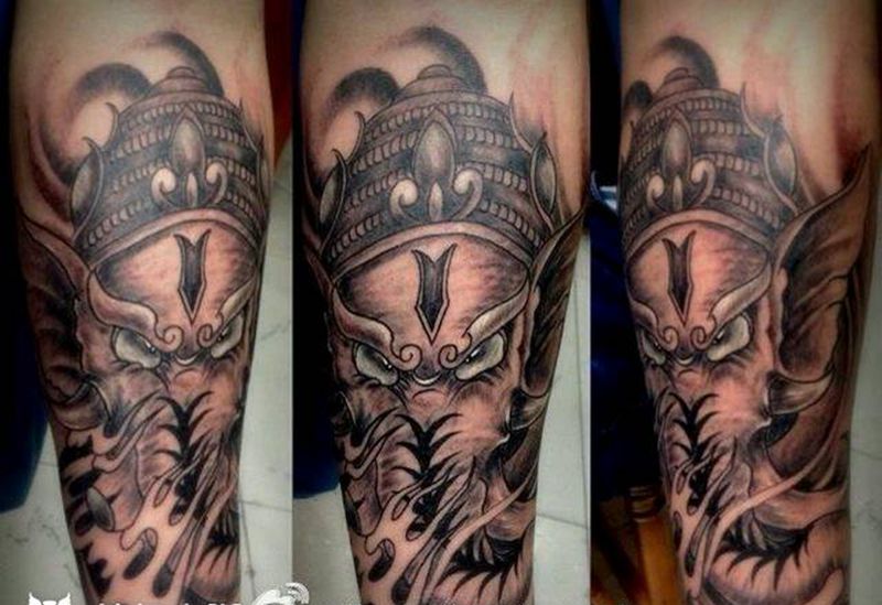 象神纹身纹身图片