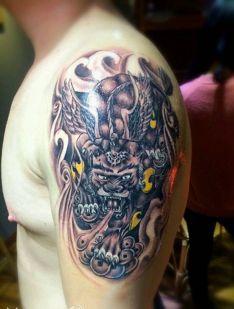 大臂纹身纹身图片