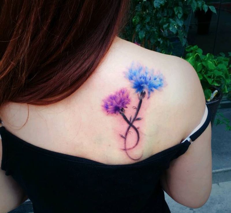 美女纹身   肩部纹身纹身图片