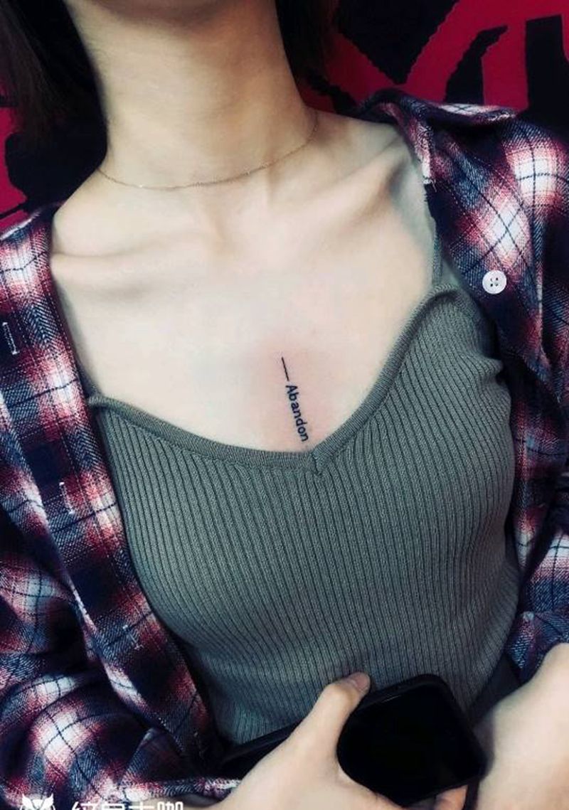 胸前纹身纹身图片_胸部纹身图案
