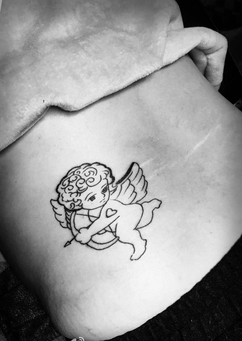 爱神丘比特纹身图片