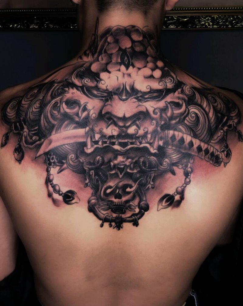 背部纹身纹身图片