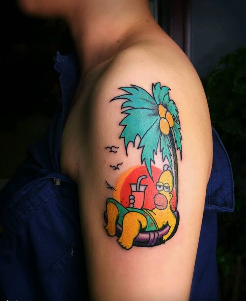 大臂纹身纹身图片