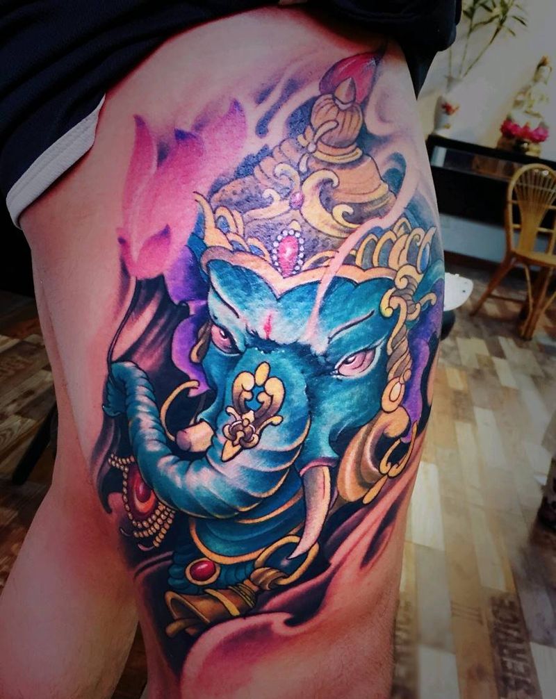 象神纹身纹身图片