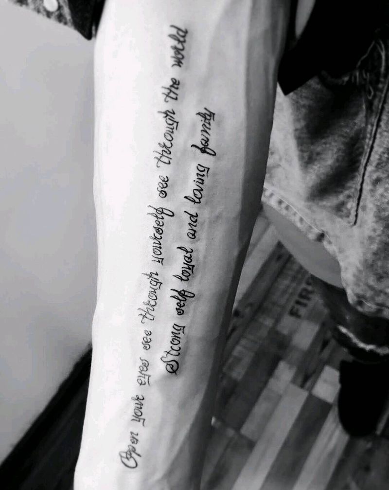 英文字母纹身纹身图片