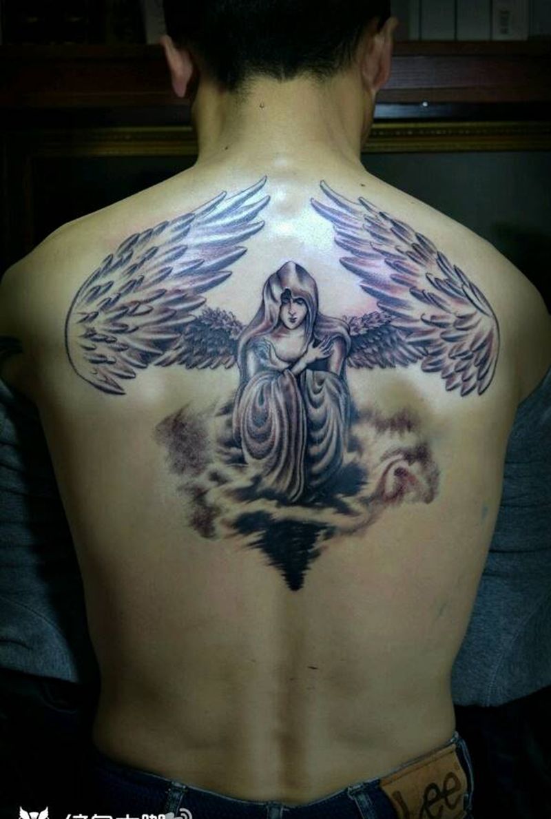 天使纹身纹身图片