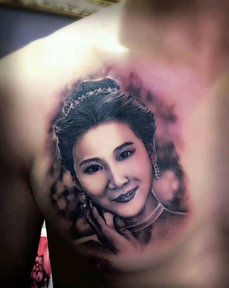 肖像纹身纹身图片