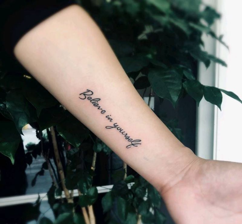 字母纹身纹身图片_手臂纹身图案