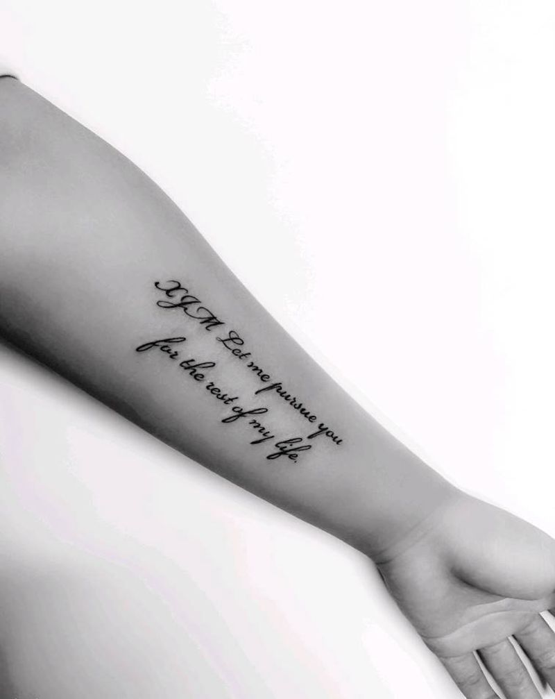 字母纹身纹身图片_手臂纹身图案