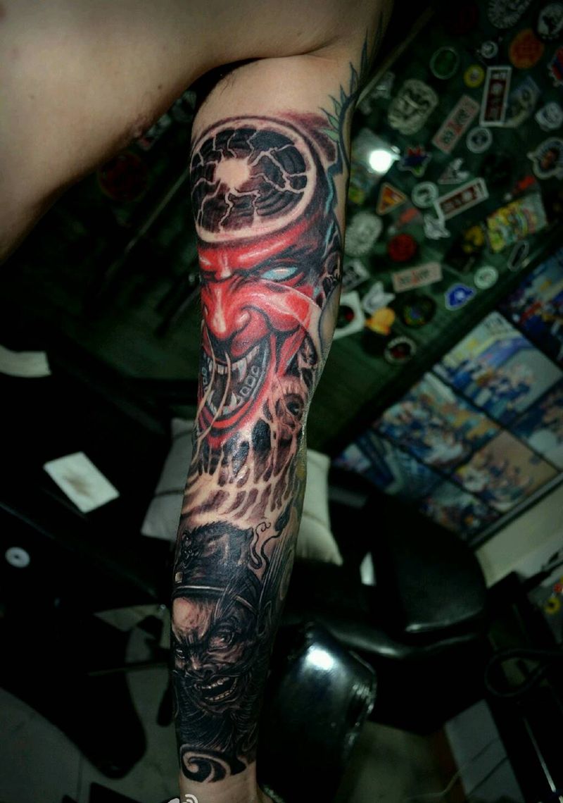 包臂纹身纹身图片