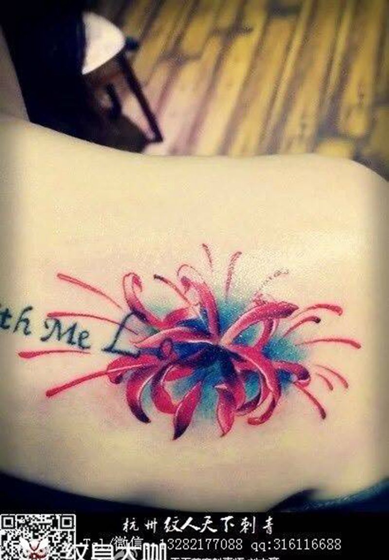 曼珠沙华纹身图片