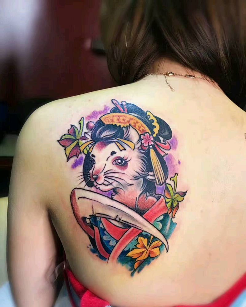 美女纹身纹身图片