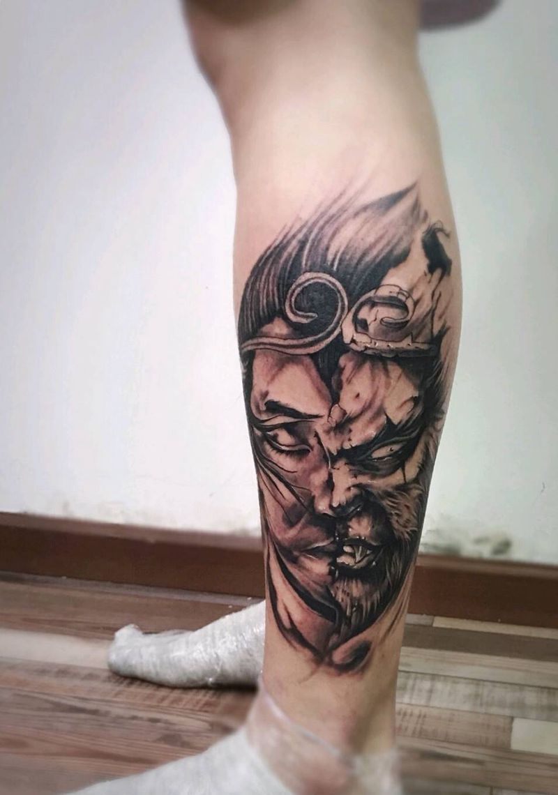 一念之间纹身图片